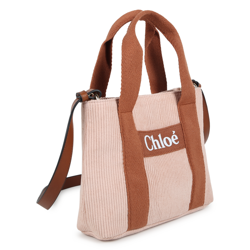 Sac bandouli&egrave;re en velours CHLOE 
                        FILLE