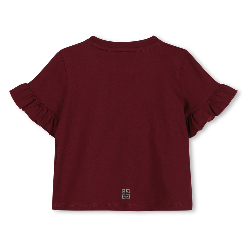 T-shirt avec volants GIVENCHY 
                        FILLE