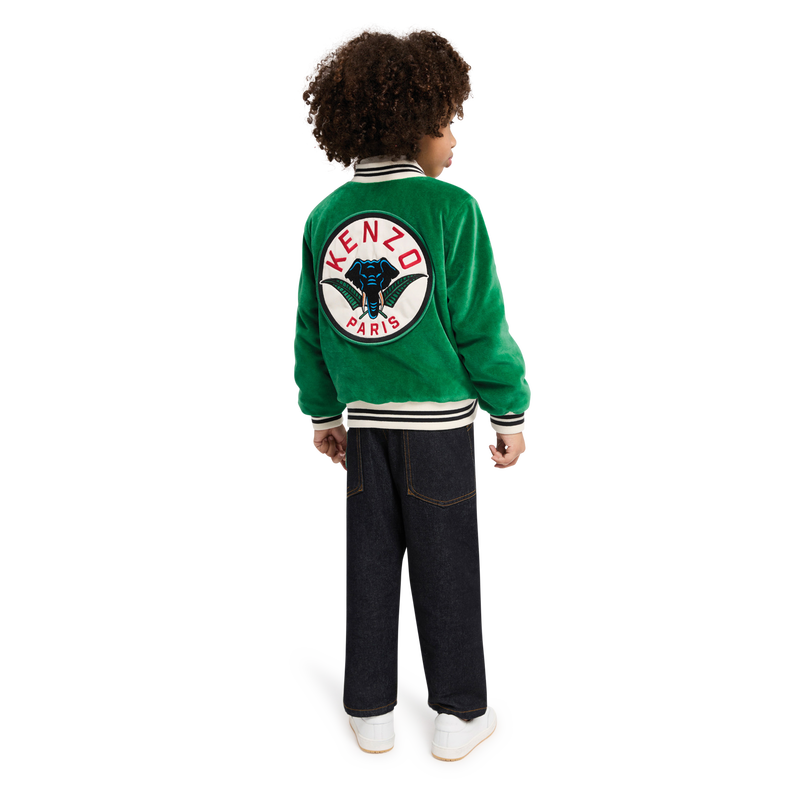 Blouson en velours KENZO KIDS 
                    GARCON