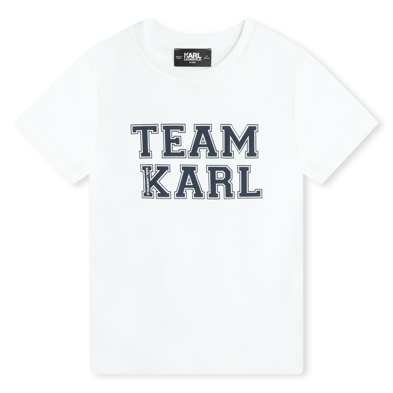 T-shirt à manches courtes KARL LAGERFELD KIDS 
                    GARCON