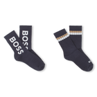 Lot de 2 paires de chaussettes, BLEU CARGO, hi-res