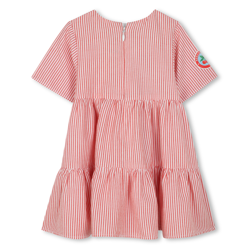 Robe zippée en coton KENZO KIDS 
                    FILLE
