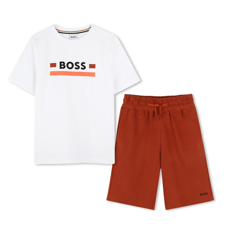 Ensemble t-shirt et short BOSS 
                    GARCON