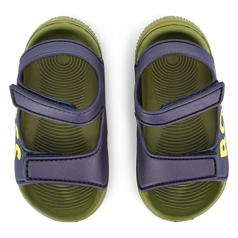 Sandales &agrave; fermeture par bandes auto aggripantes BOSS 
                        GARCON