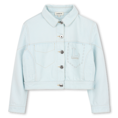BLOUSON EN JEAN LANVIN FILLE