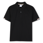 Polo manches courtes, BLACK, hi-res
