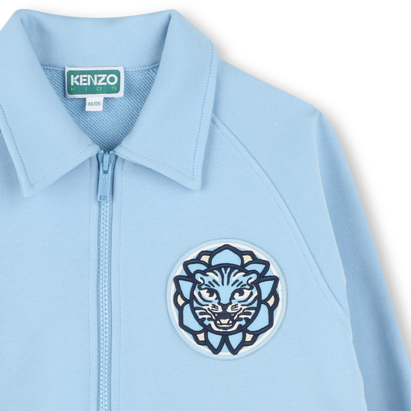 Sweat-shirt de jogging zippé KENZO KIDS 
                    GARCON