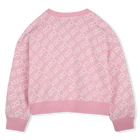 Sweat-shirt molletonn&eacute; coton KENZO KIDS 
                    FILLE