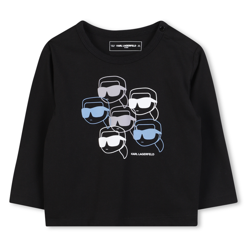 T-shirt à manches longues KARL LAGERFELD KIDS 
                    GARCON
