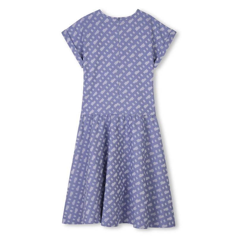 Robe zippée à manches courtes BOSS 
                    FILLE