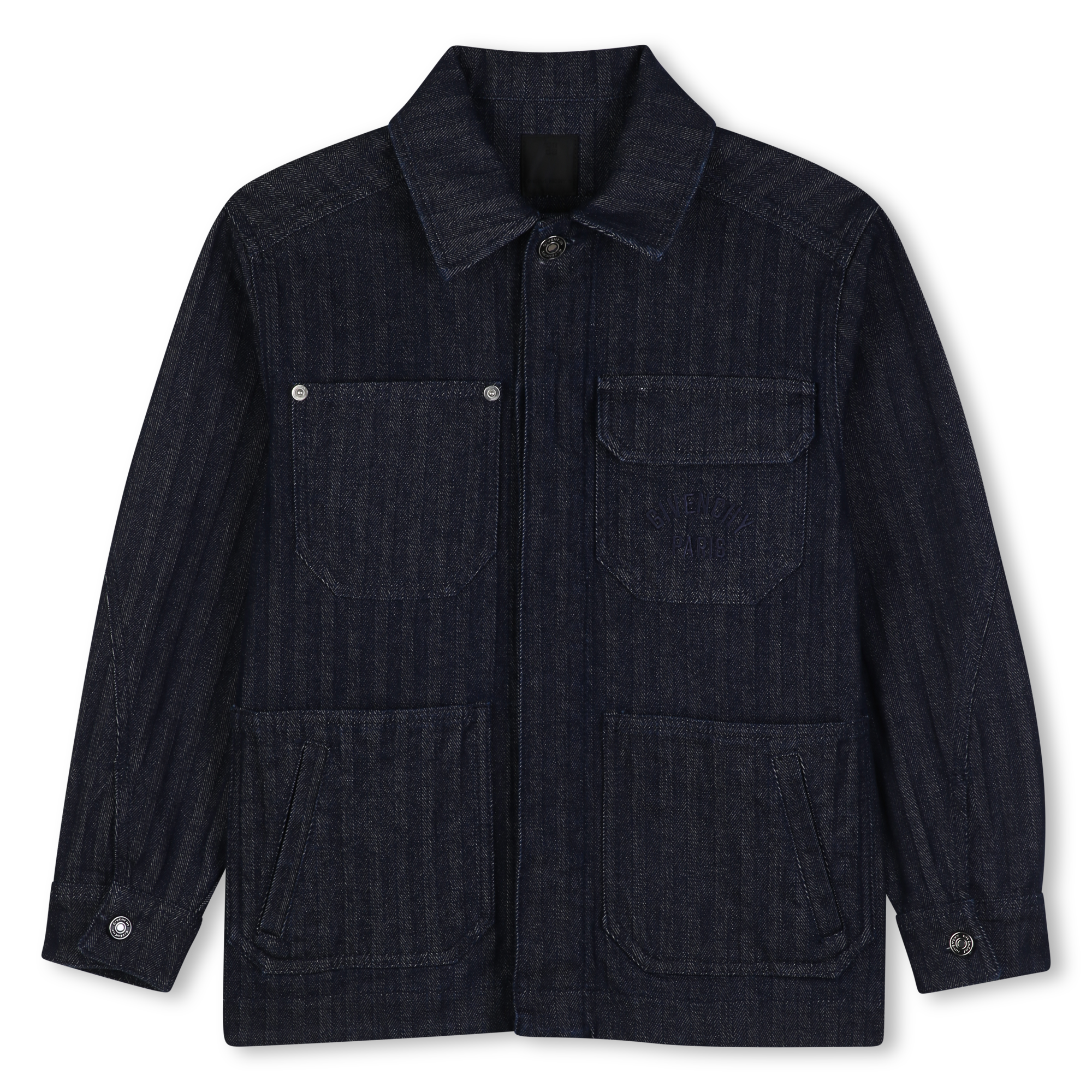Givenchy - Veste En Denim - Denim Brut - Garçon - 4 Ans Givenchy - Veste En Denim - Denim Brut - Garçon - 4 Ans