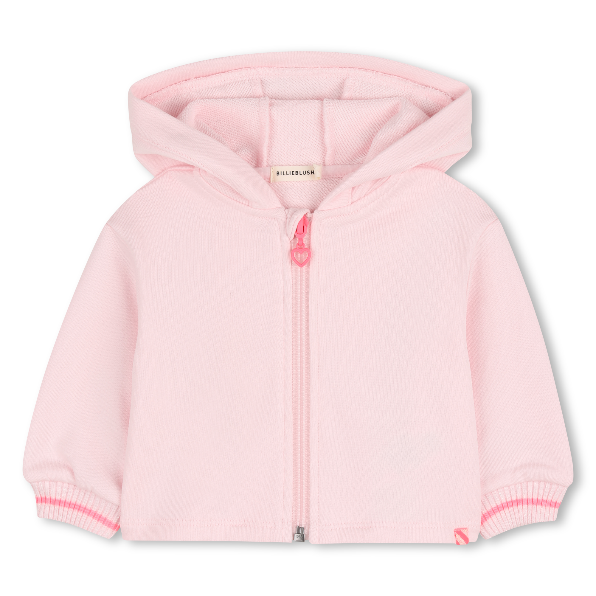 Billieblush - Sweat Zippé À Capuche - Baby Pink - Fille - 18 Mois