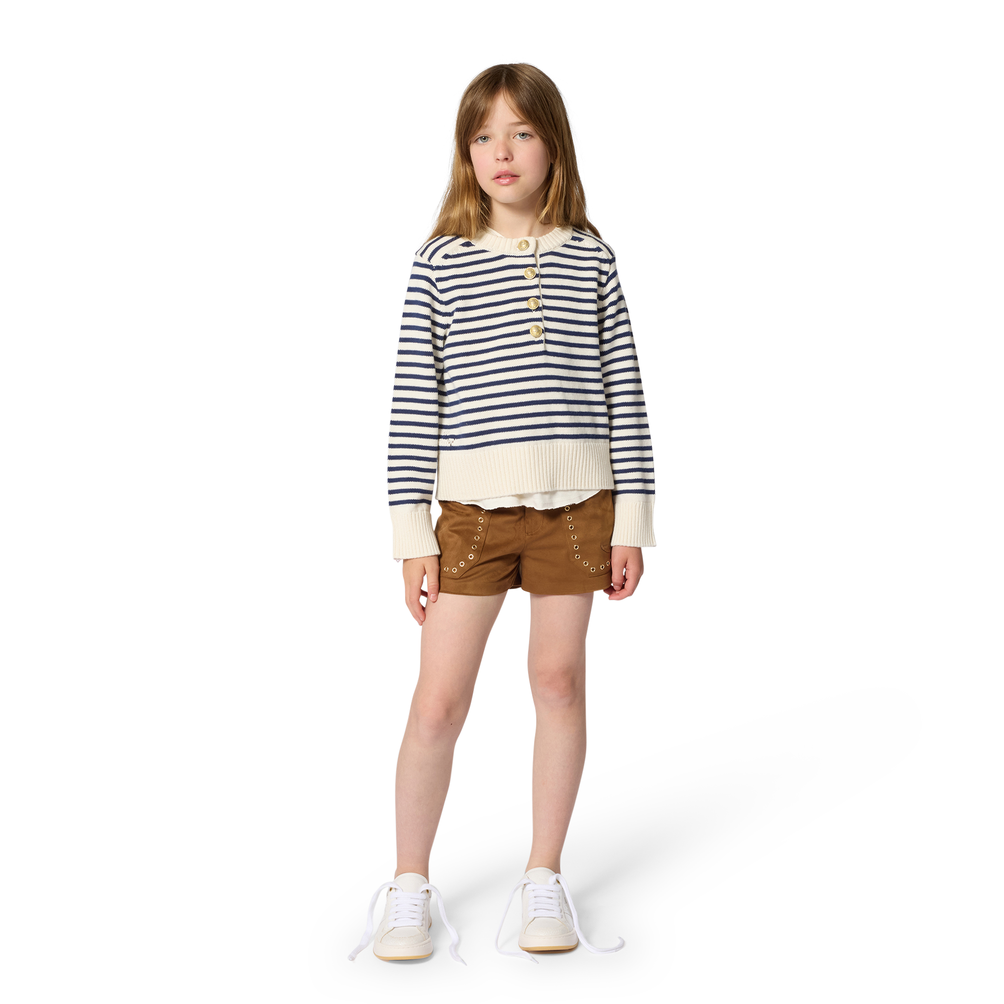 Zadig & Voltaire - Short Immitation Daim - Nuthatch - Fille - 10 Ans