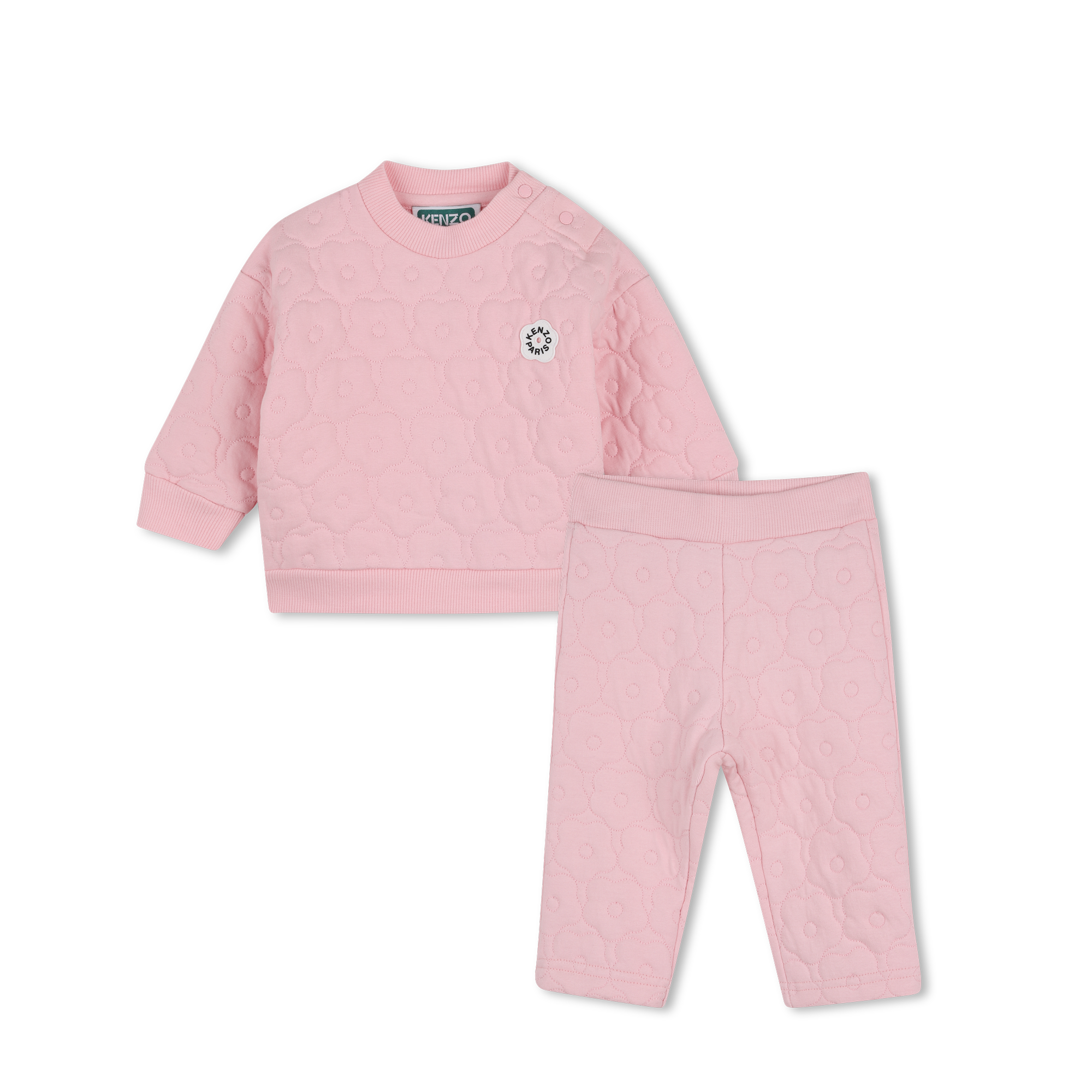 Kenzo Kids - Ensemble Sweat-shirt Et Pantalon - Bubble - Fille - 18 Mois