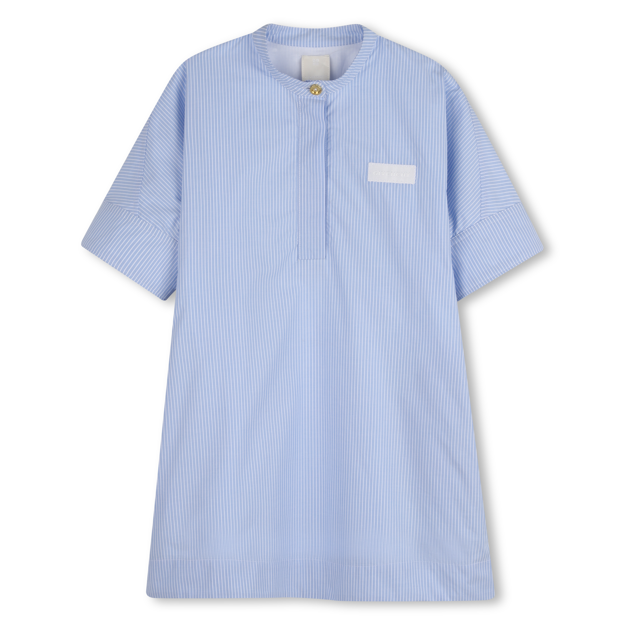 Givenchy - Robe Chemise - Bleu Ecru - Fille - 5 Ans Givenchy - Robe Chemise - Bleu Ecru - Fille - 5 Ans