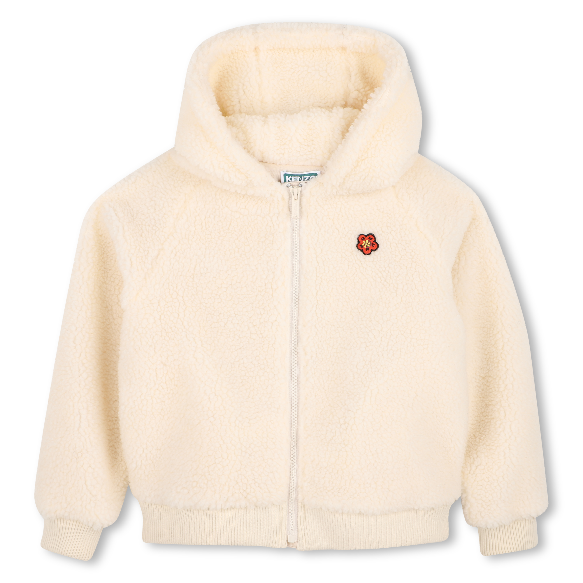 Kenzo Kids - Cardigan À Capuche - Pale Trench - Fille - 3 Ans Kenzo Kids - Cardigan À Capuche - Pale Trench - Fille - 3 Ans