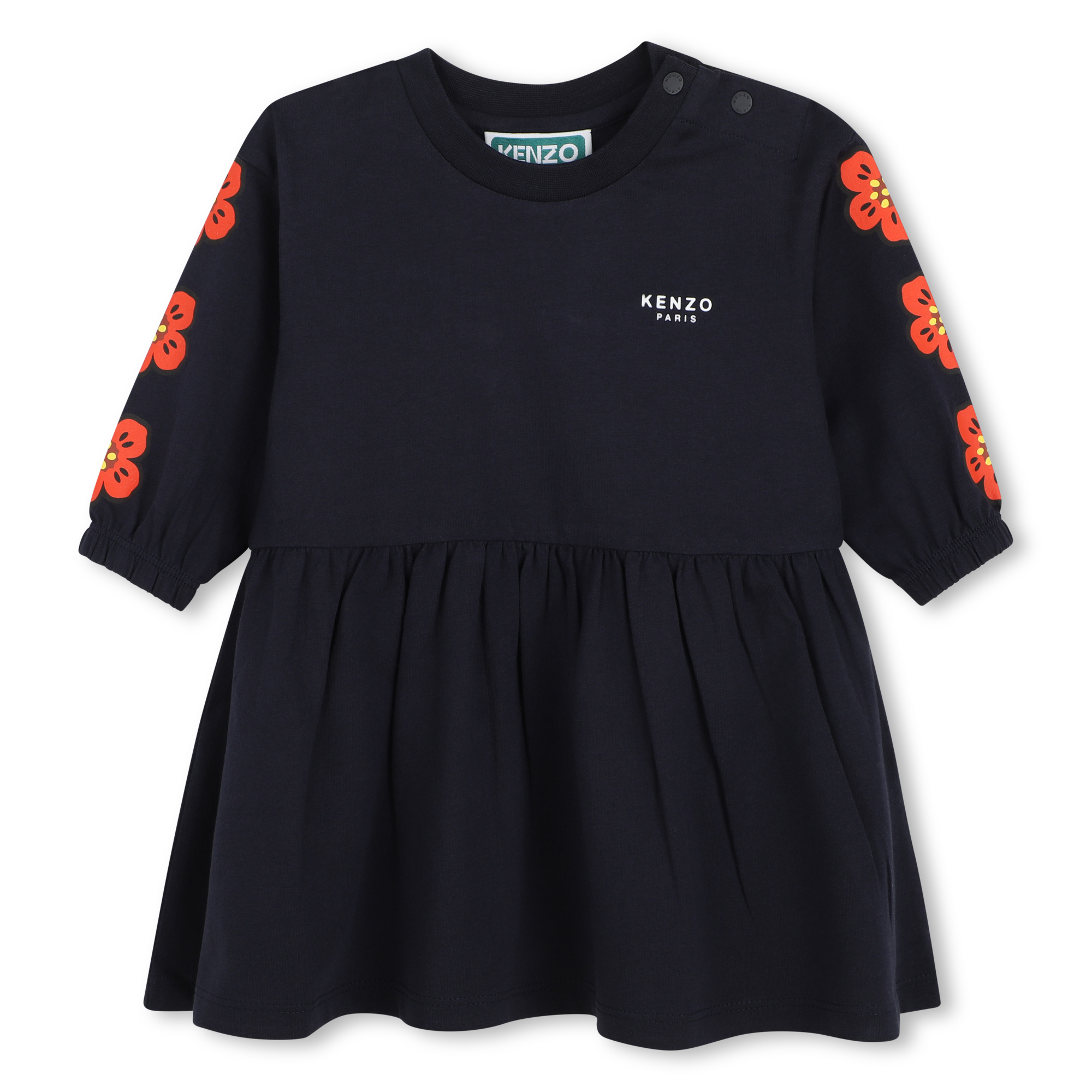 Kenzo Kids - Robe - Bleu Mistral - Fille - 2 Ans Kenzo Kids - Robe - Bleu Mistral - Fille - 2 Ans