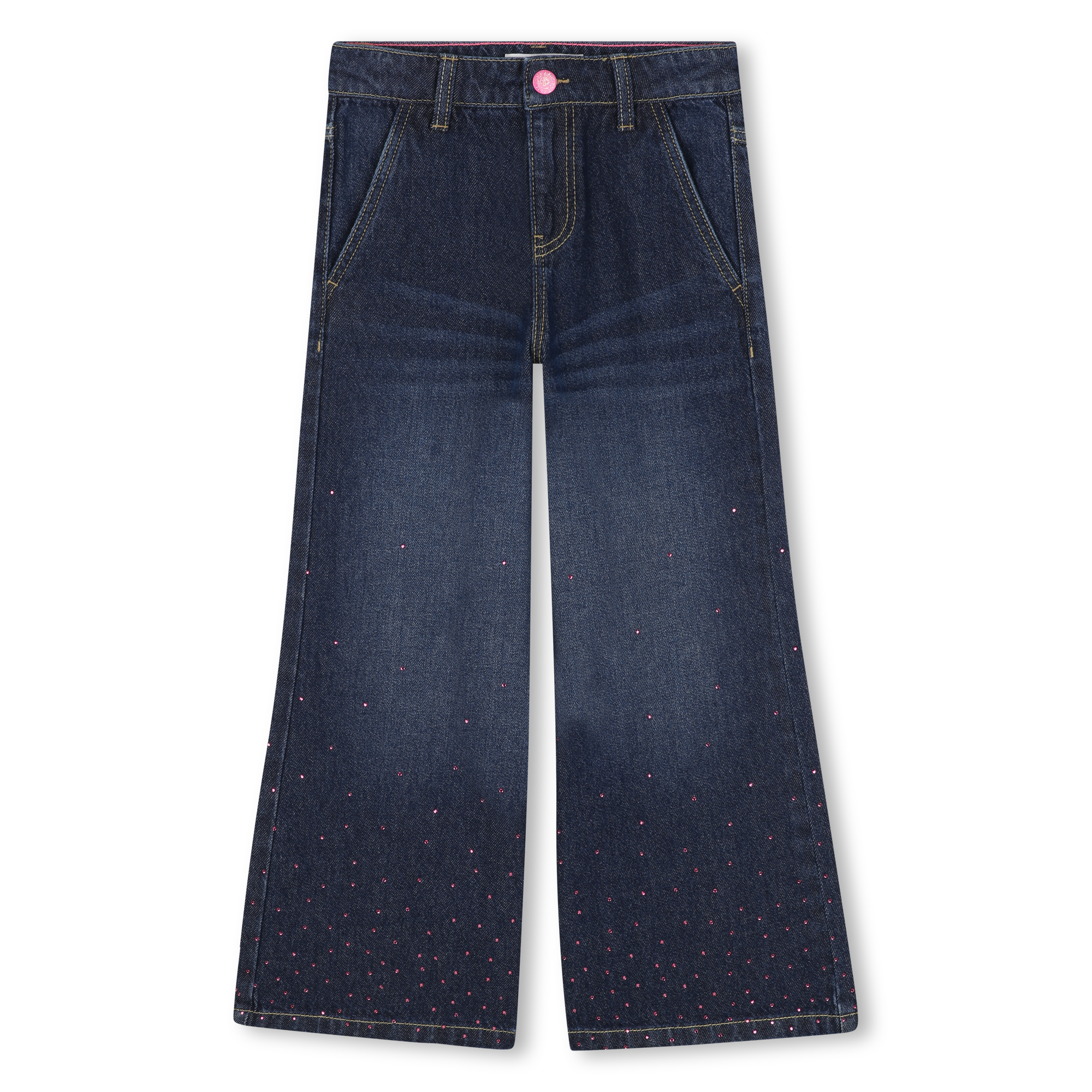 Billieblush - Pantalon En Denim - Stone Pousse - Fille - 12 Ans Billieblush - Pantalon En Denim - Stone Pousse - Fille - 12 Ans