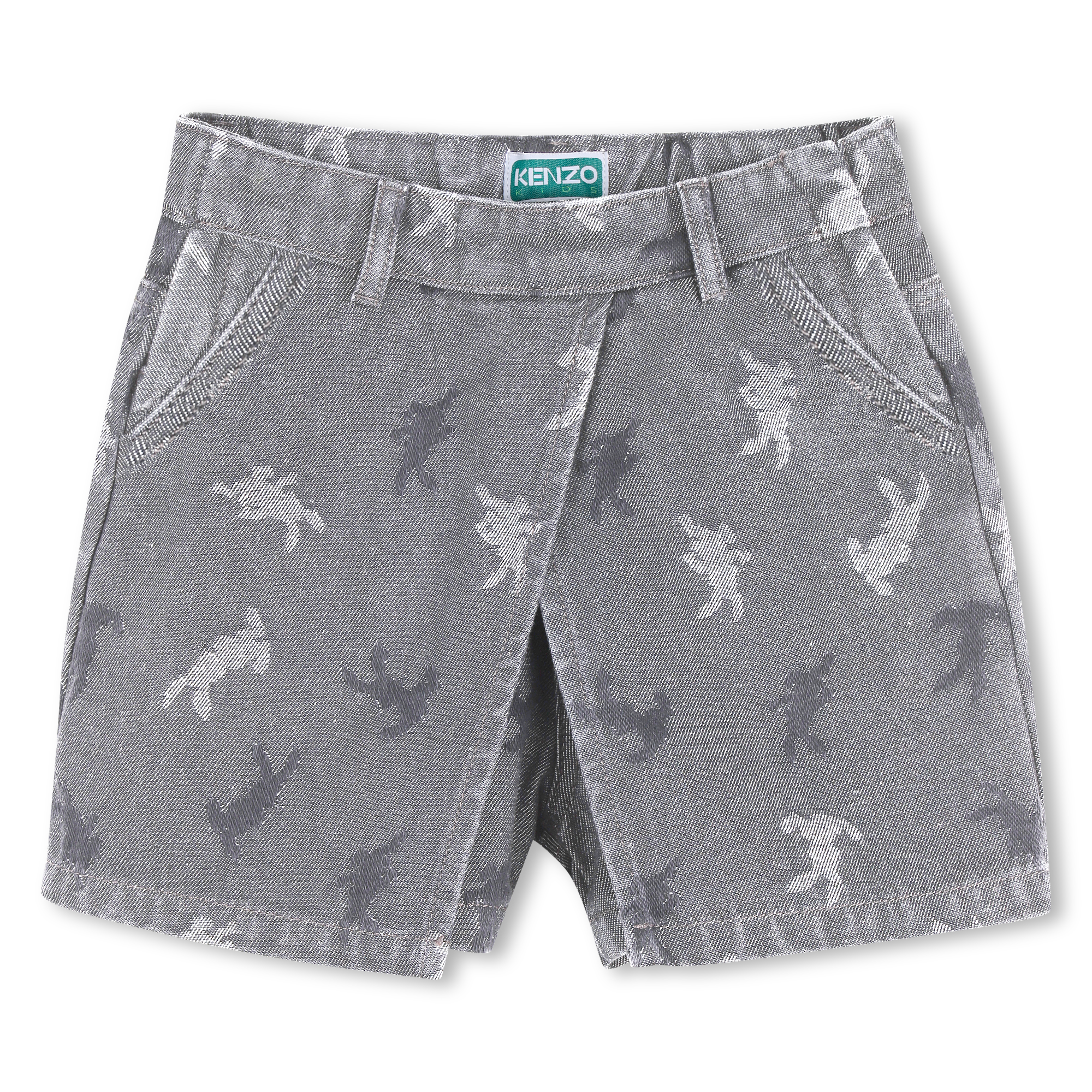 Kenzo Kids - Short-jupe - Denim Dark Grey - Fille - 14 Ans Kenzo Kids - Short-jupe - Denim Dark Grey - Fille - 14 Ans