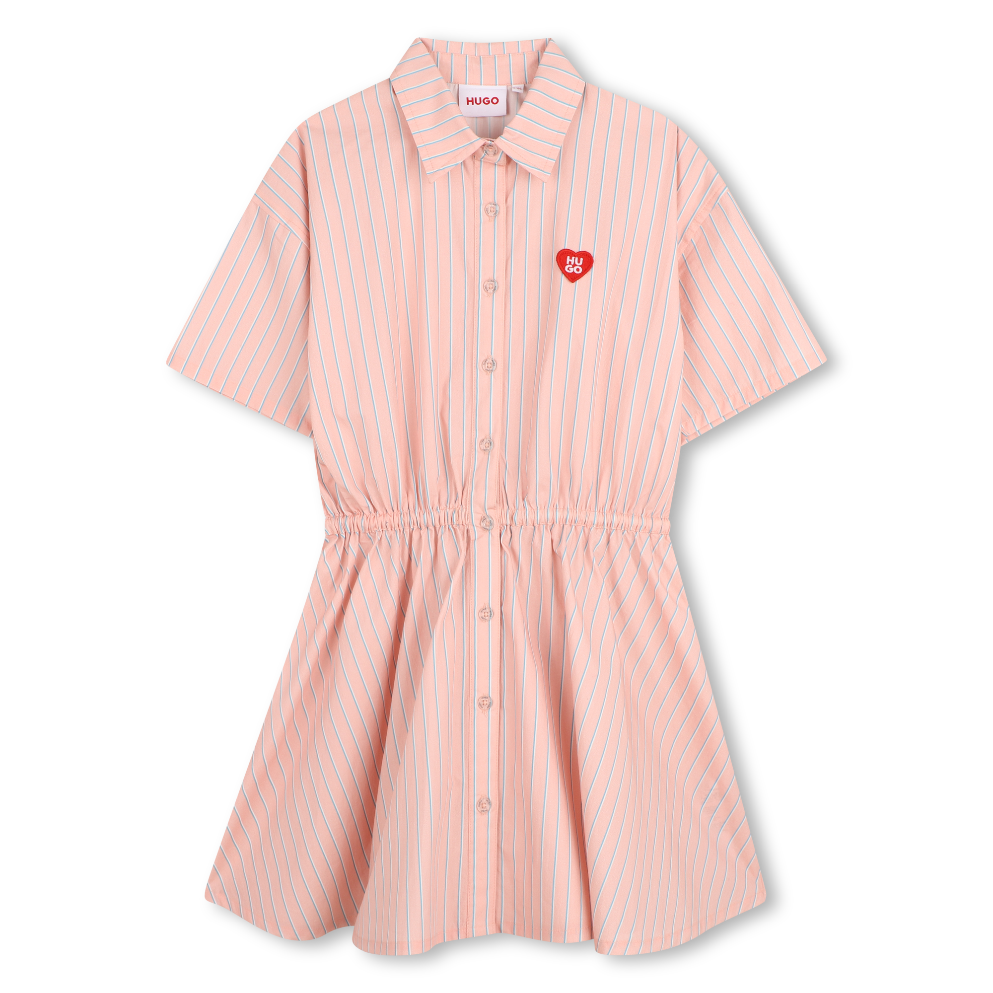 Hugo - Robe Chemise - Rose Candy - Fille - 12 Ans