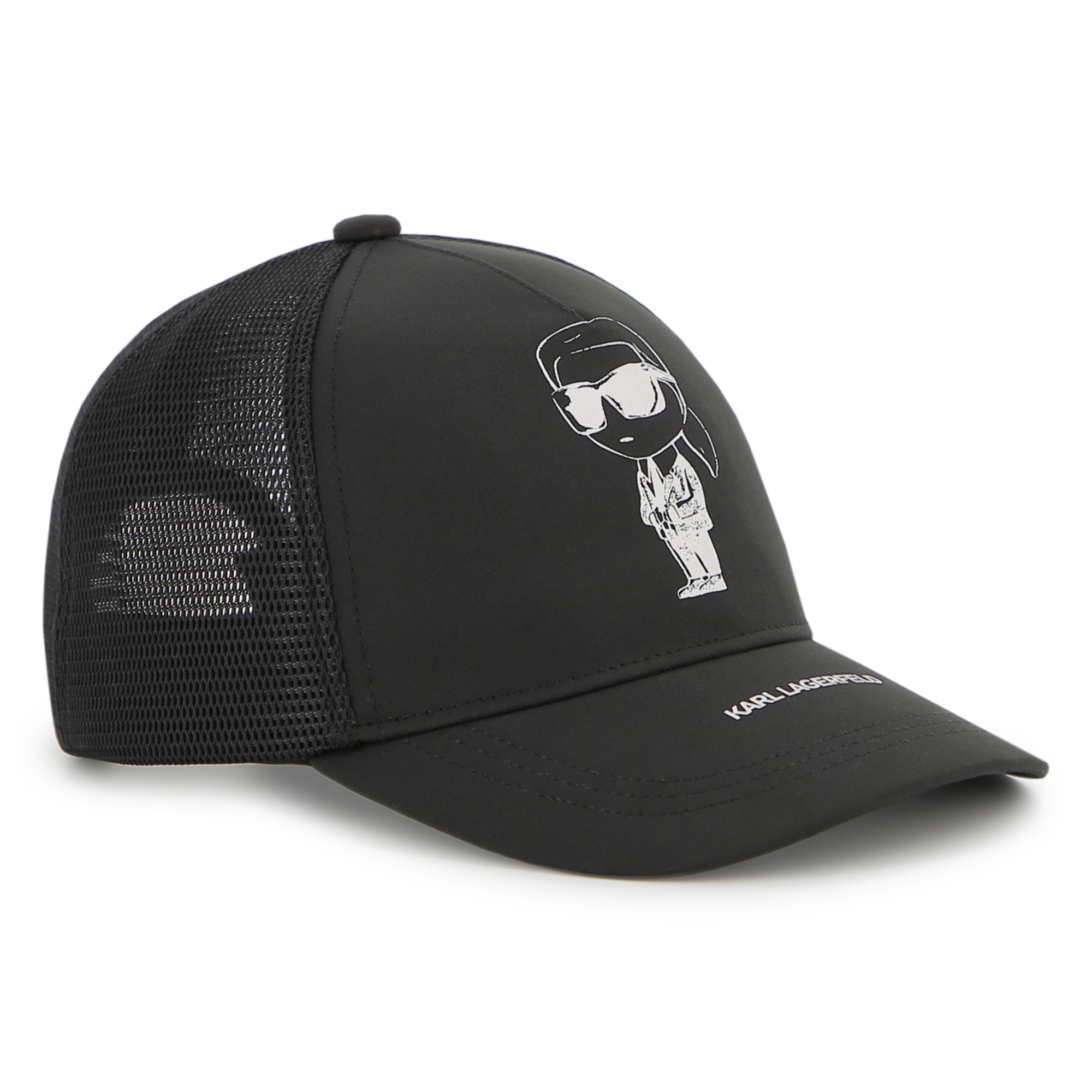 Karl Lagerfeld Kids - Casquette À Fermeture Réglable - Black - Garçon - Taille 58