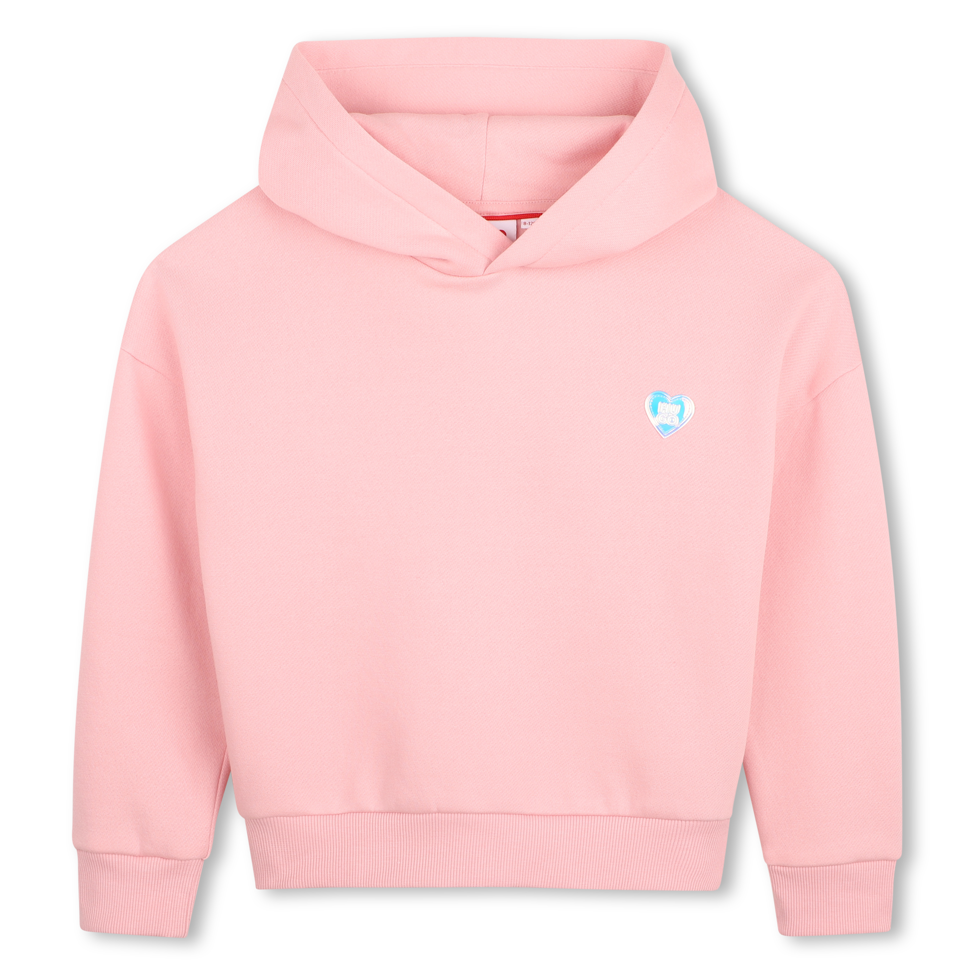 Hugo - Sweat-shirt À Capuche - Pink Dolphin - Fille - 12 Ans