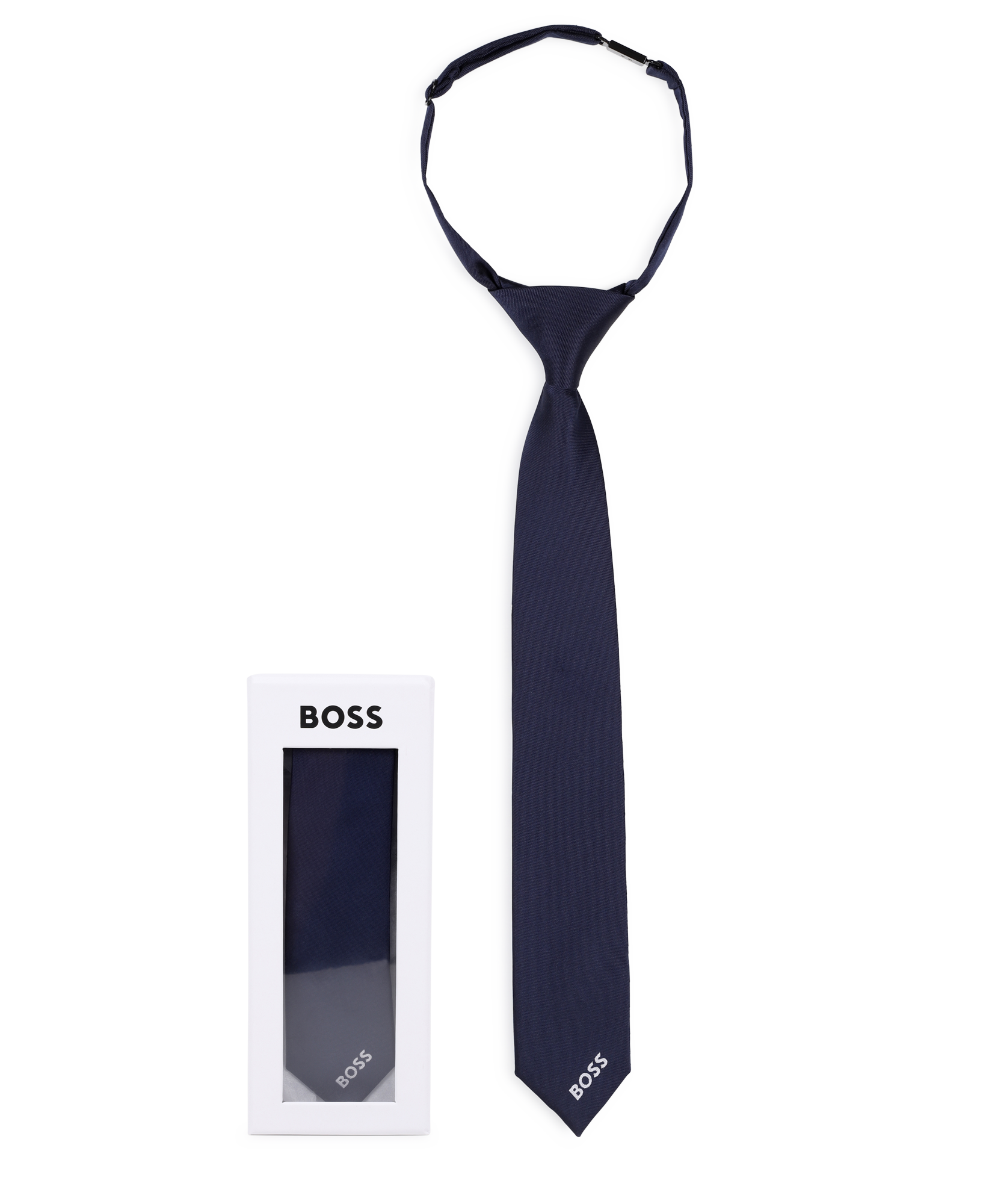 Boss - Cravate - Bleu Cargo - Garçon - Taille T3