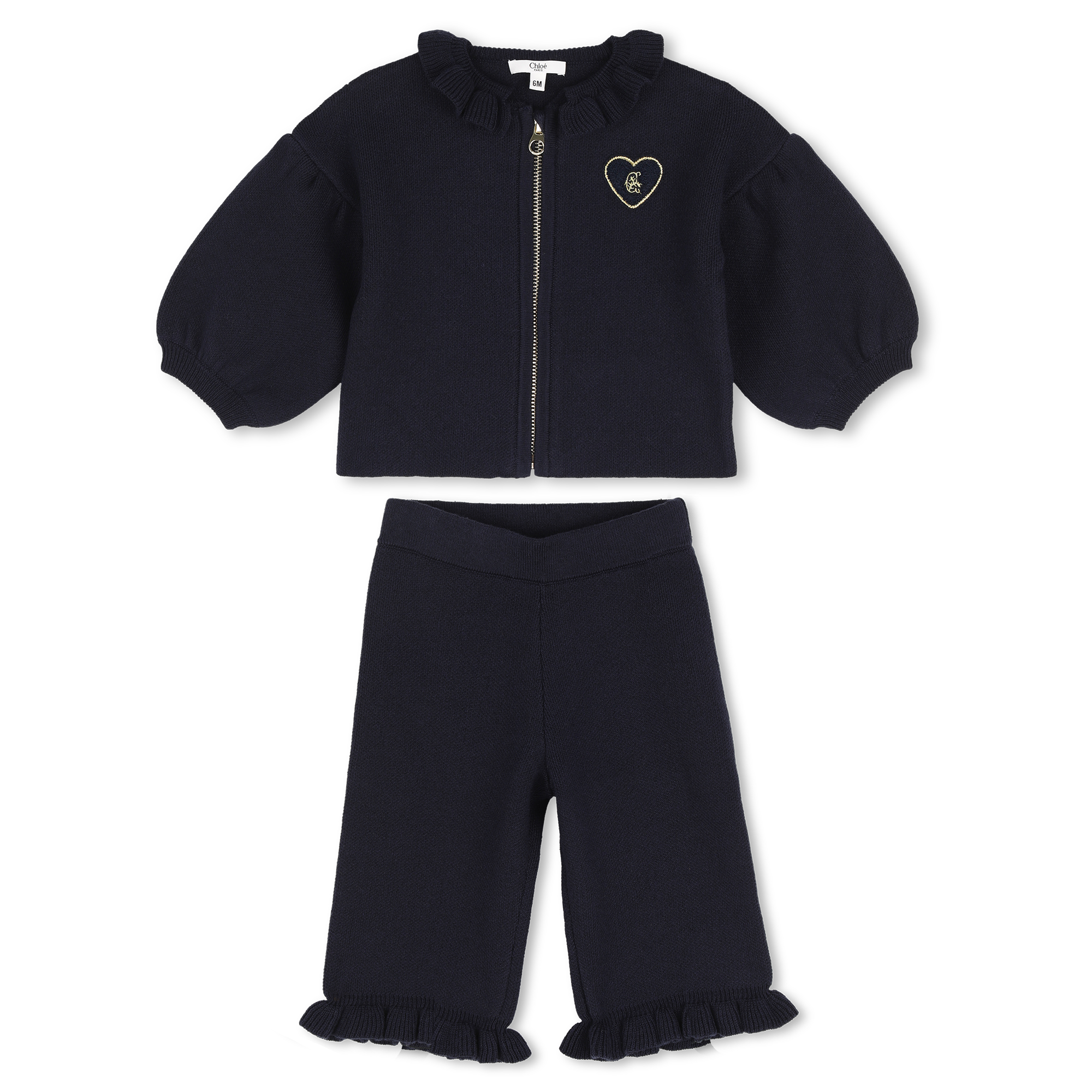 Chloe - Ensemble Jogging - Bleu Amiral - Fille - 18 Mois
