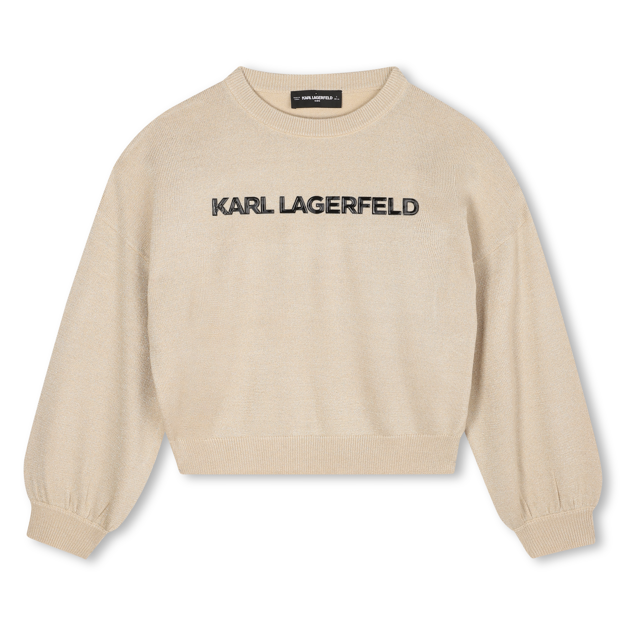 Karl Lagerfeld Kids - Pull En Tricot - Golden - Fille - 8 Ans