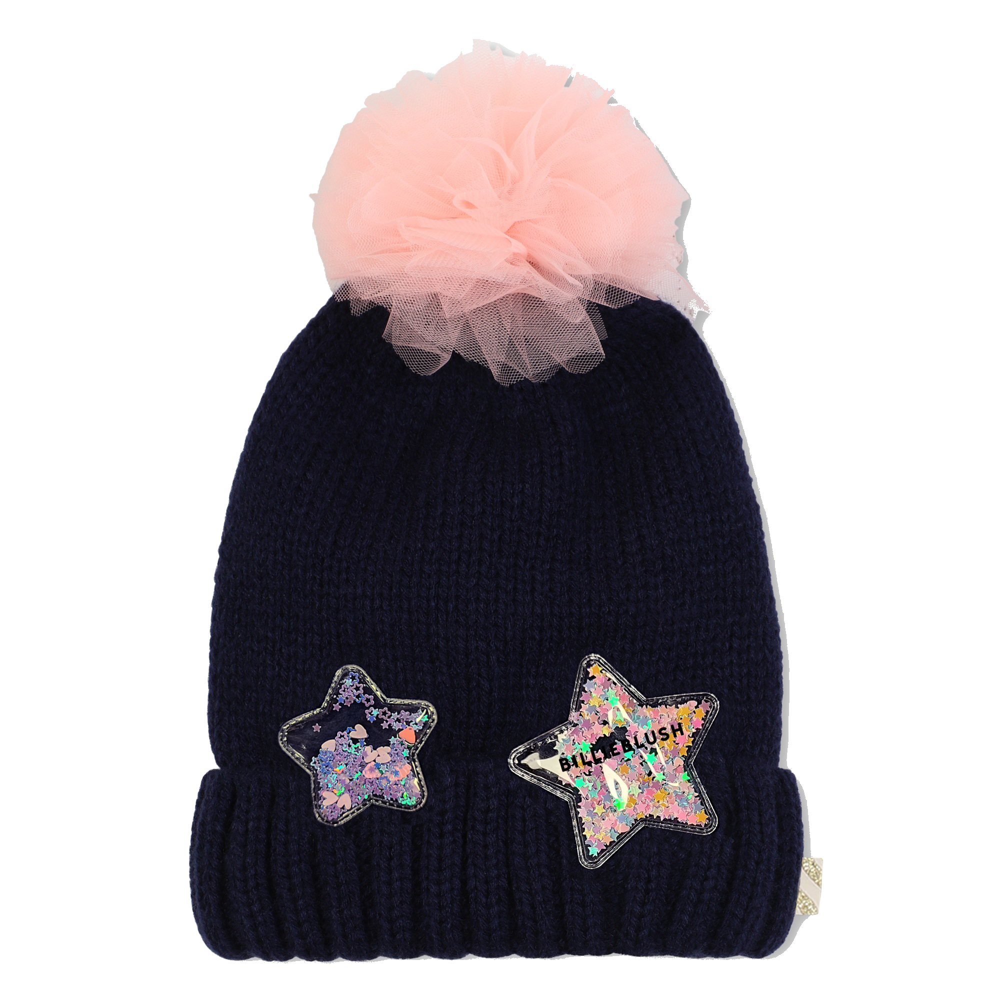 Billieblush - Bonnet Avec Confettis - Indigo Blue - Fille - Taille T3
