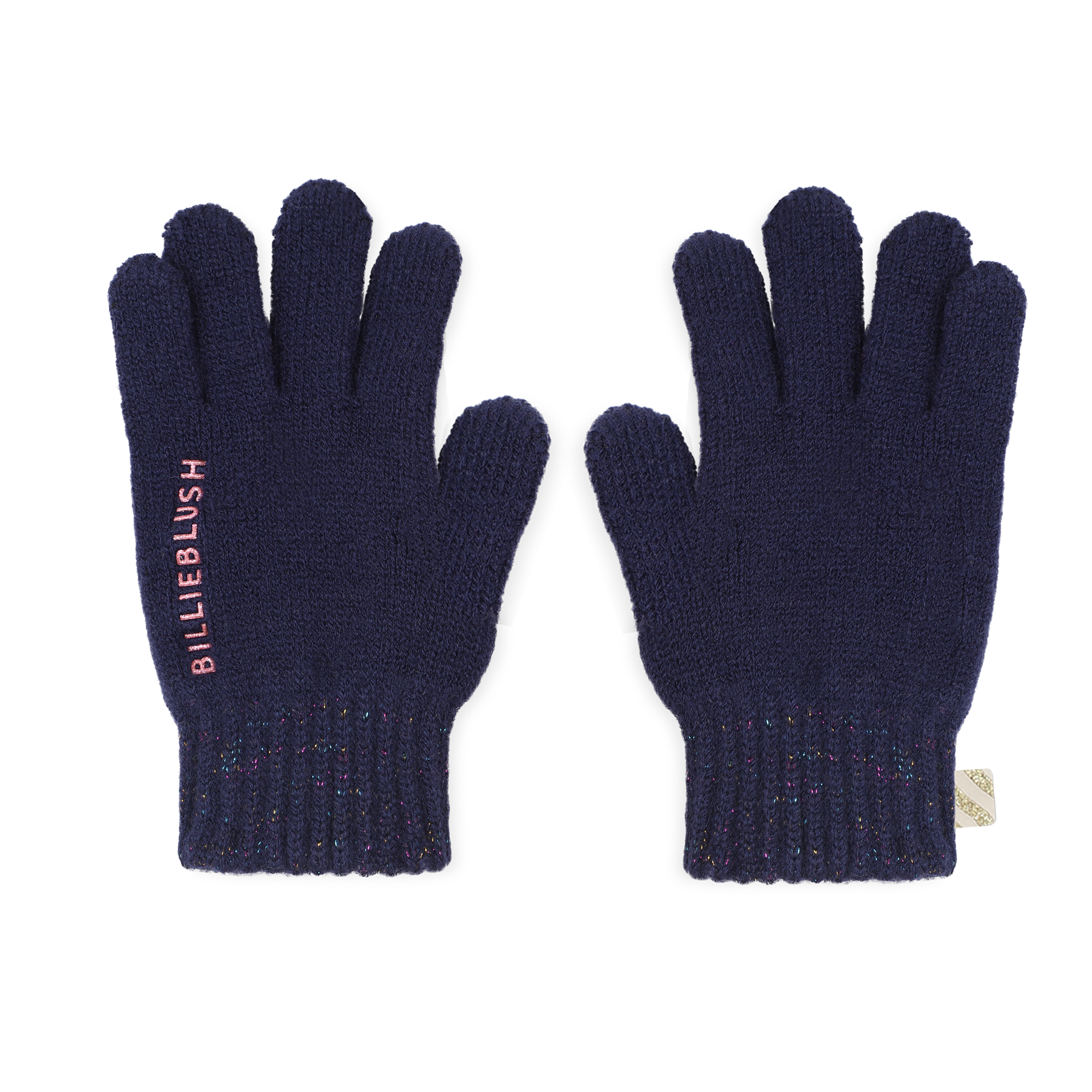 Billieblush - Gants En Tricot - Indigo Blue - Fille - Taille T3