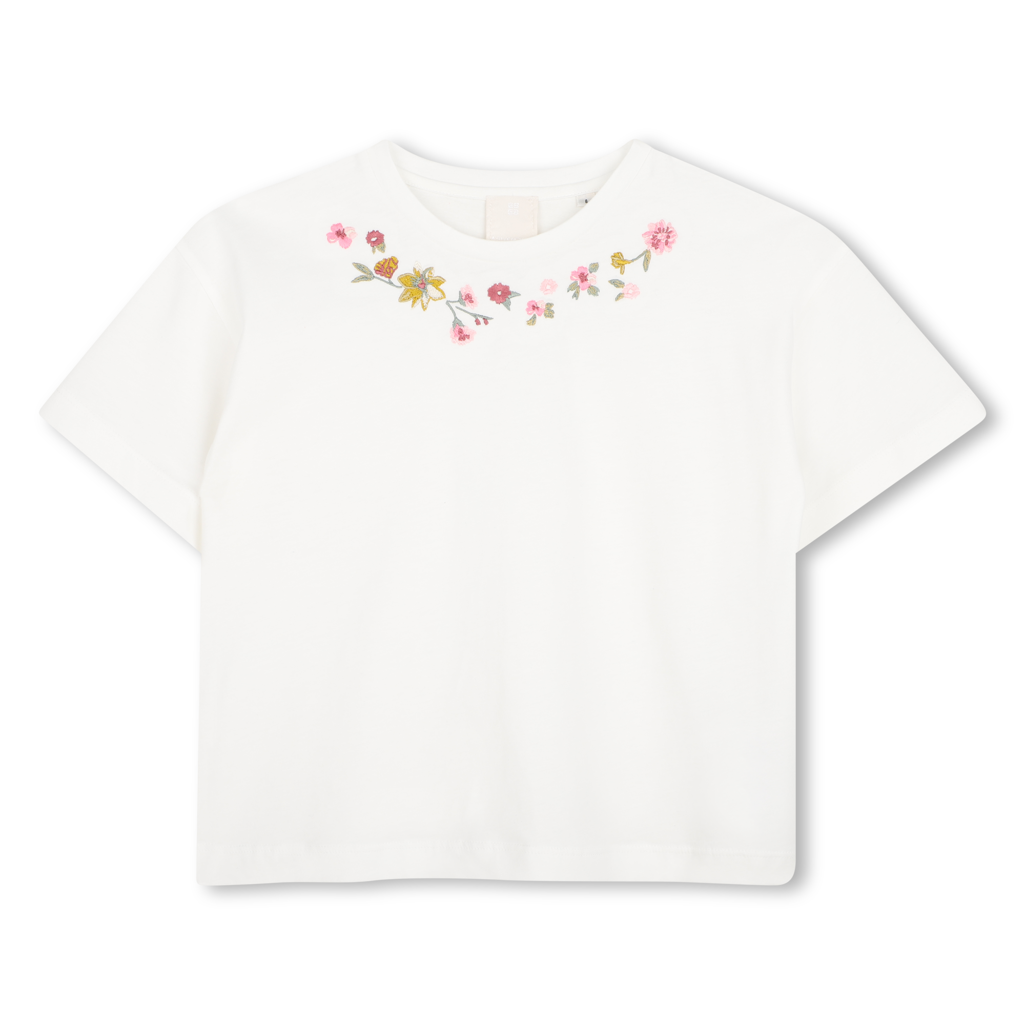 Givenchy - Tee-shirt Manches Courtes - Offwhite - Fille - 12 Ans Givenchy - Tee-shirt Manches Courtes - Offwhite - Fille - 12 Ans