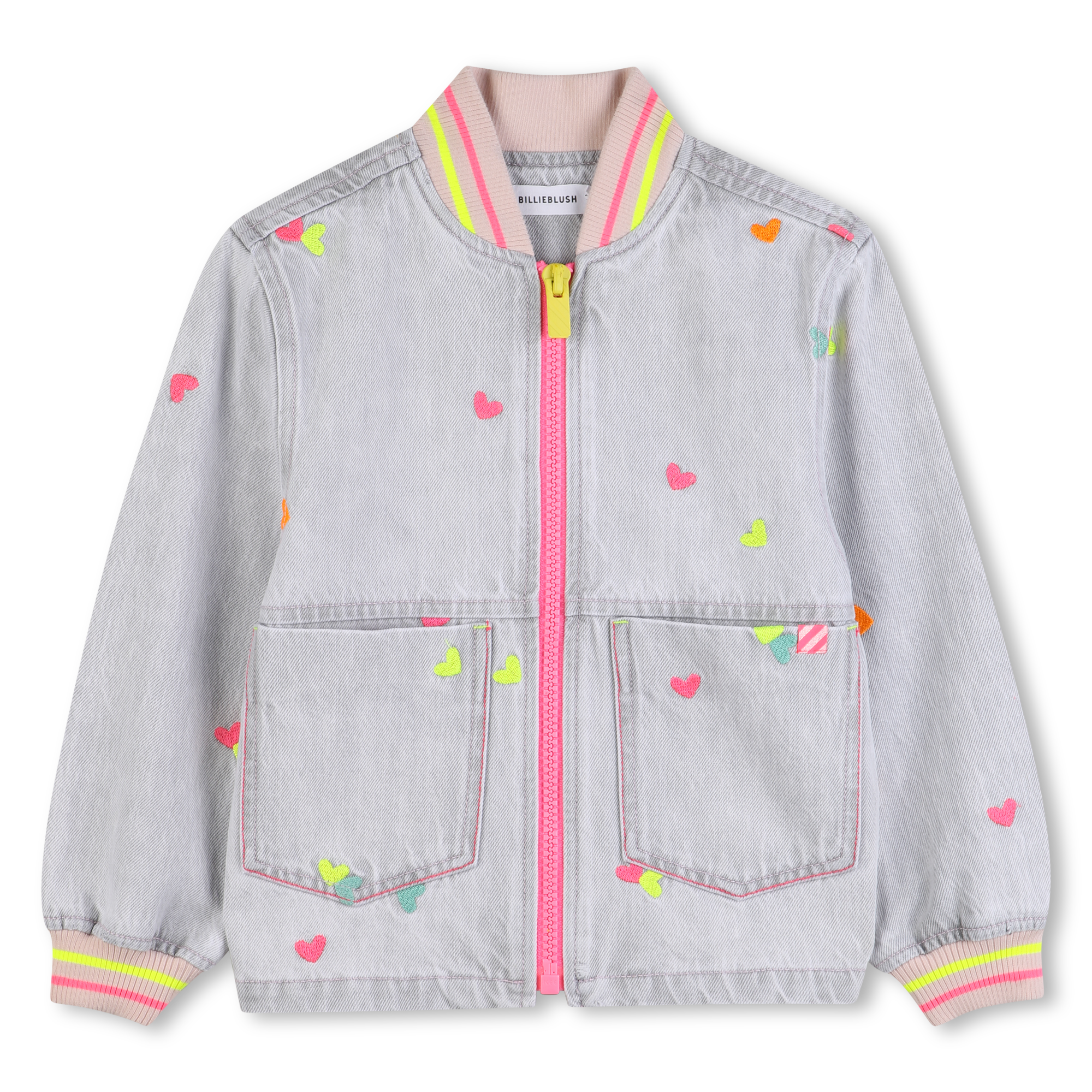 Billieblush - Veste En Jean - Denim Grey - Fille - 2 Ans