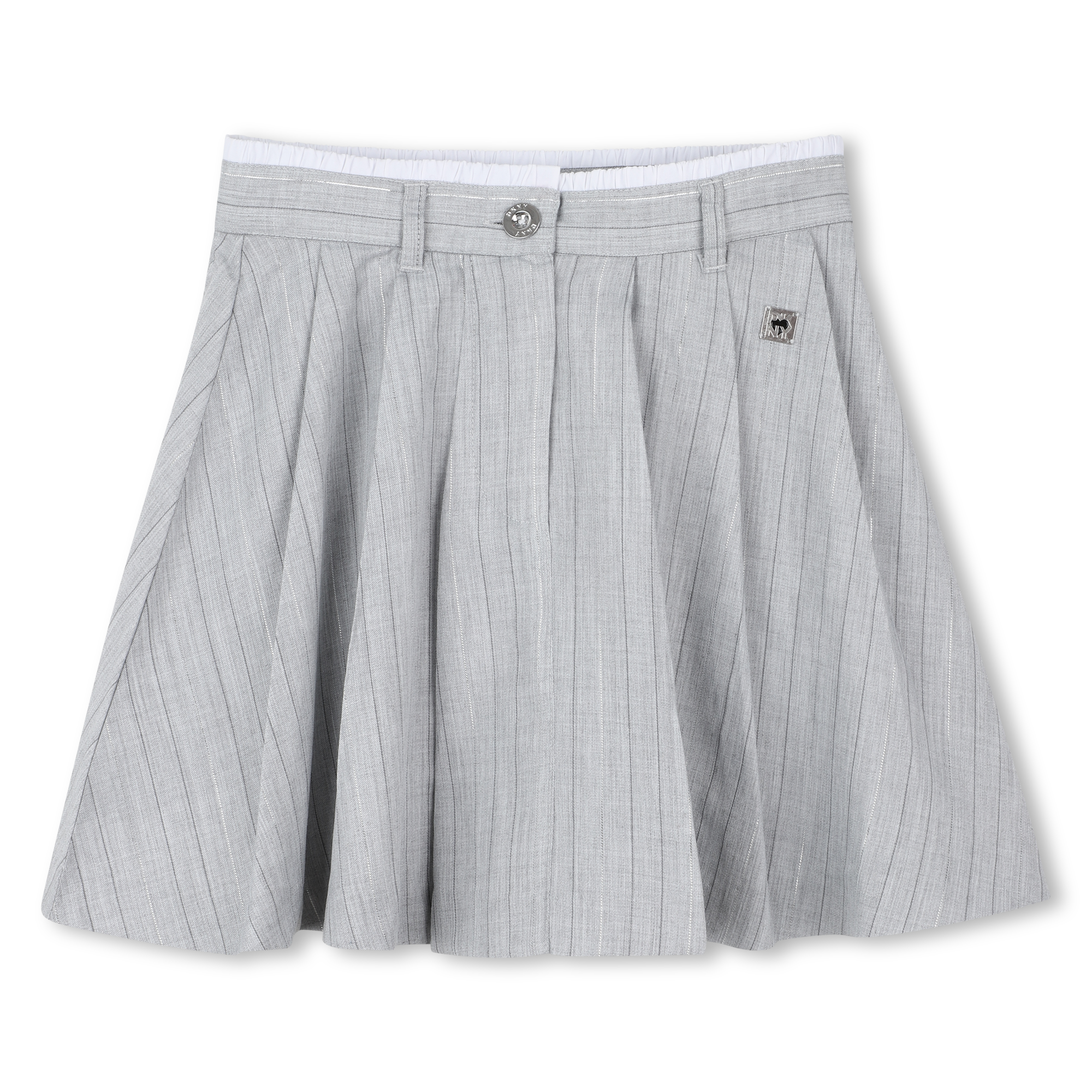 Dkny - Jupe De Cérémonie Plissée - Gris Clair Chine - Fille - 16 Ans