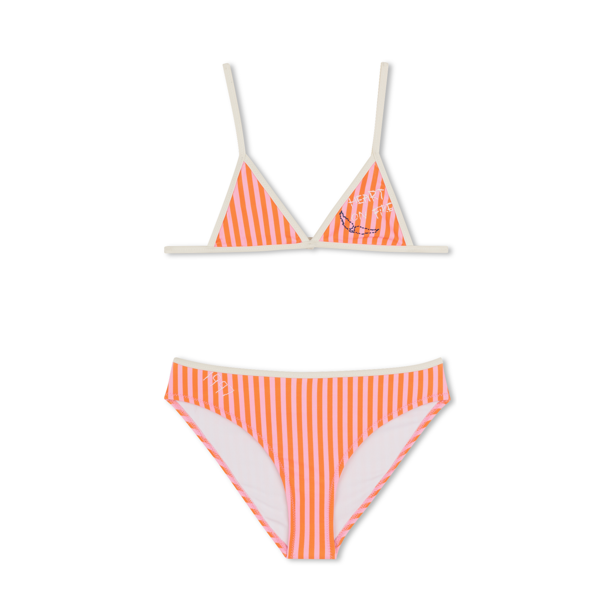 Zadig & Voltaire - Maillot De Bain 2 Pièces - Rose Orange - Fille - 14 Ans Zadig & Voltaire - Maillot De Bain 2 Pièces - Rose Orange - Fille - 14 Ans