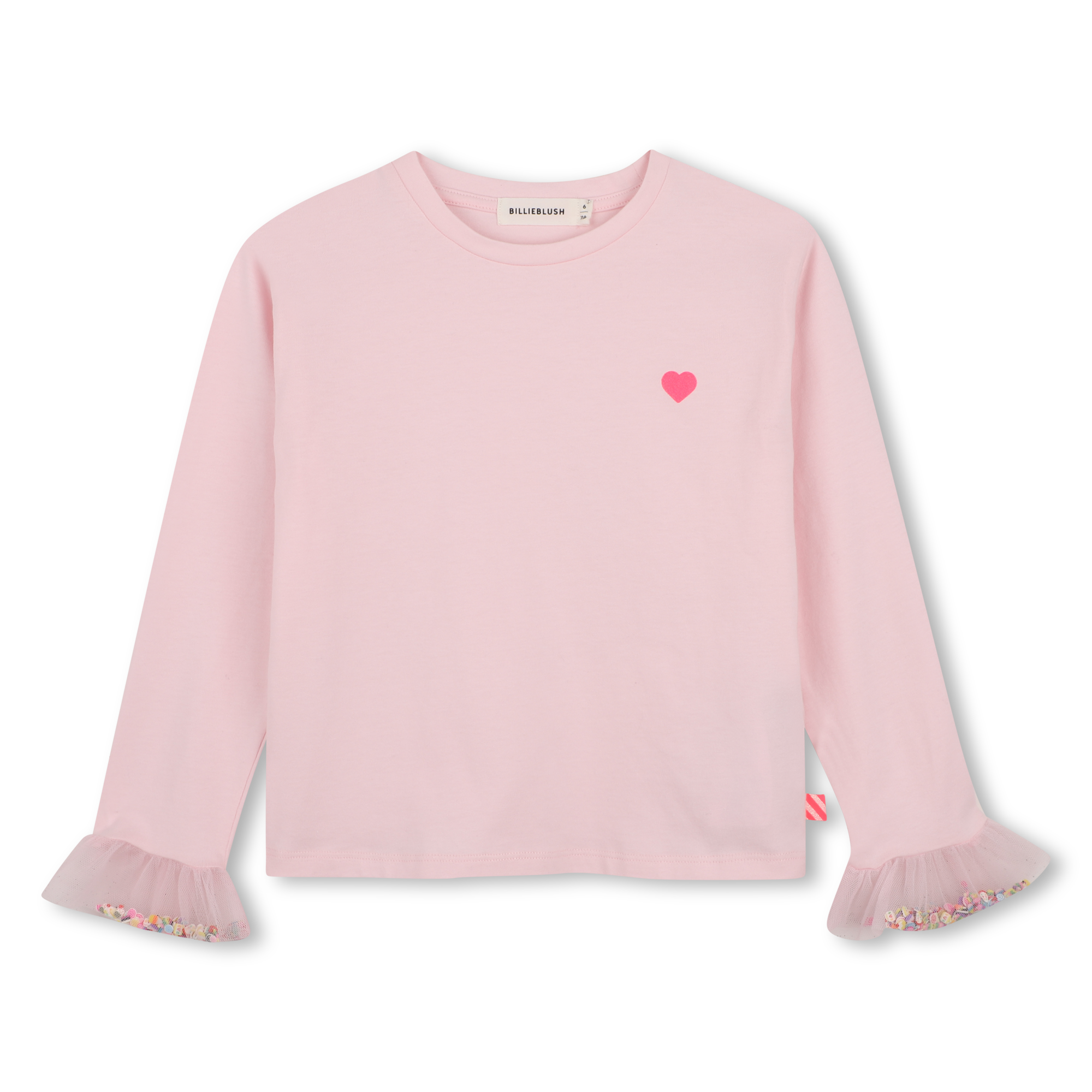 Billieblush - Tee-shirt Manches Longues - Rosee - Fille - 10 Ans