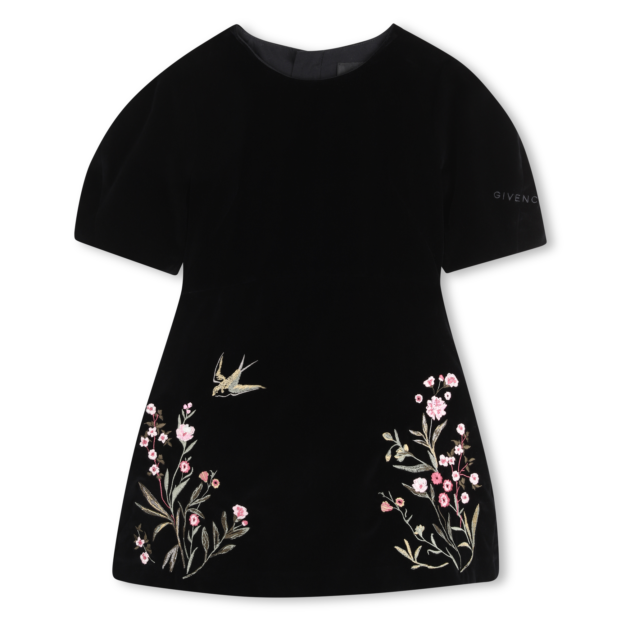 Givenchy - Robe En Velours - Black - Fille - 5 Ans Givenchy - Robe En Velours - Black - Fille - 5 Ans