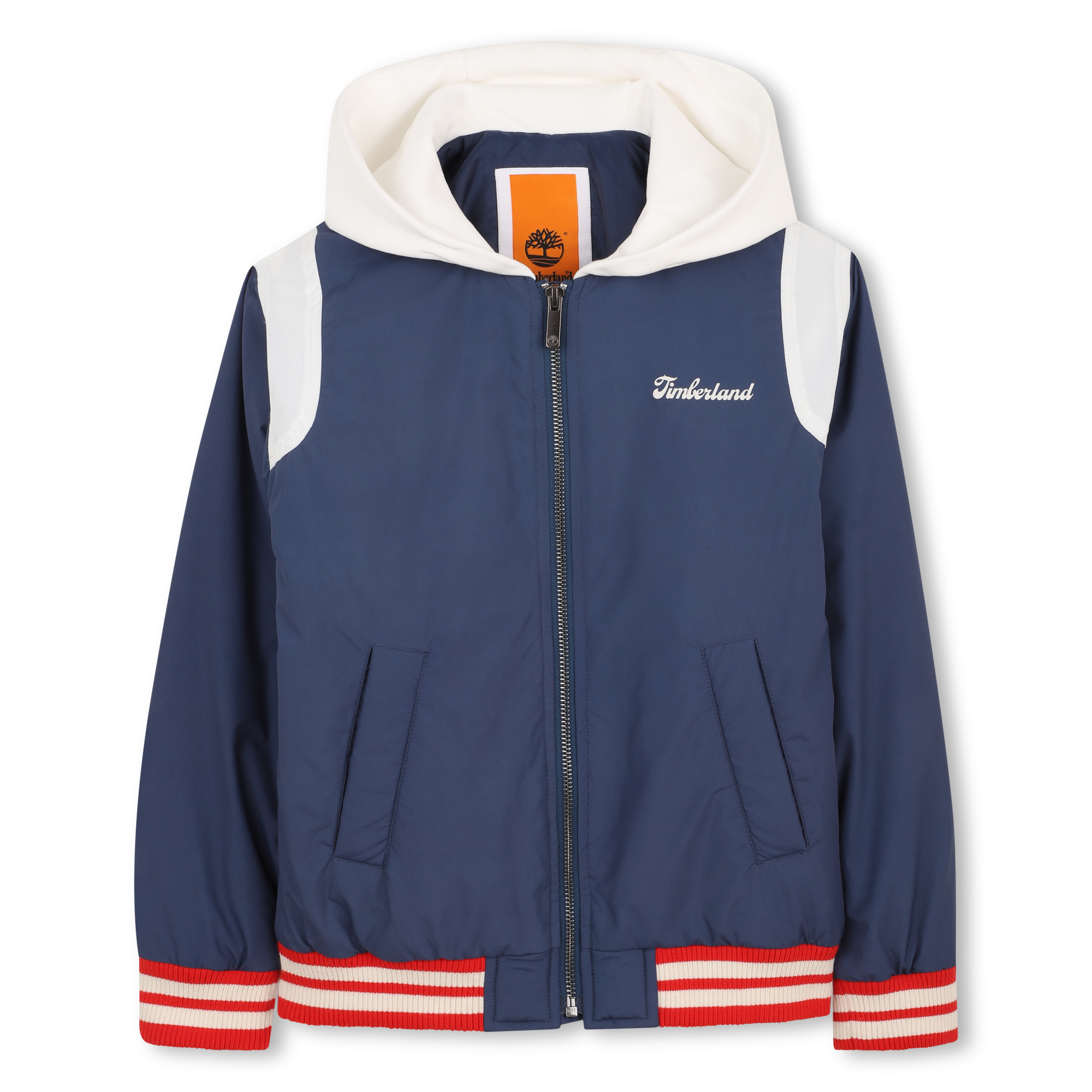 Timberland - Veste À Capuche En Molleton - Slate Blue - Garçon - 4 Ans