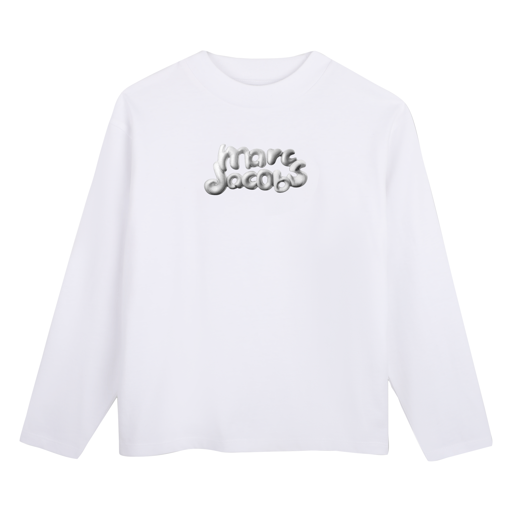 Marc Jacobs - Tee-shirt Manches Longues - Blanc - Fille - 6 Ans
