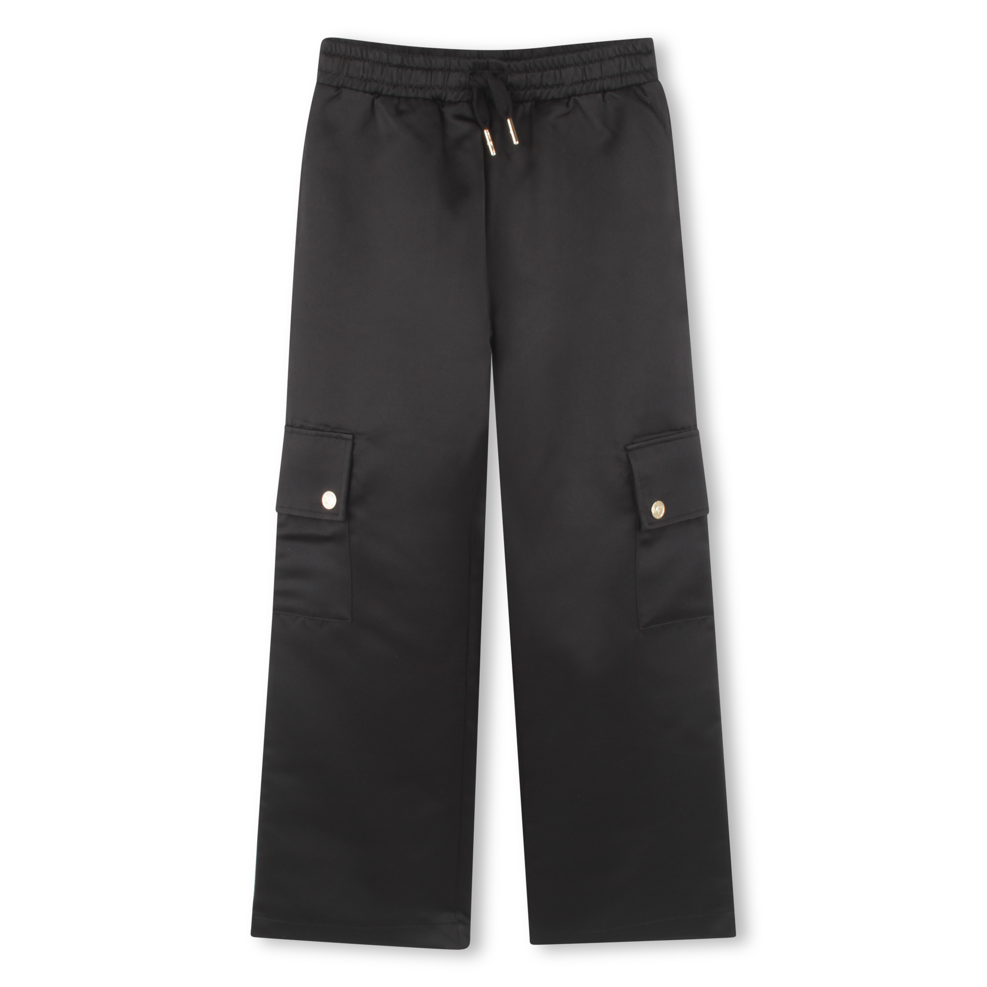 Michael+Kors+-+Pantalon+Multipoche+En+Satin+-+Fille+-+Taille+2+ans+-+Noir+-+Kids+Around