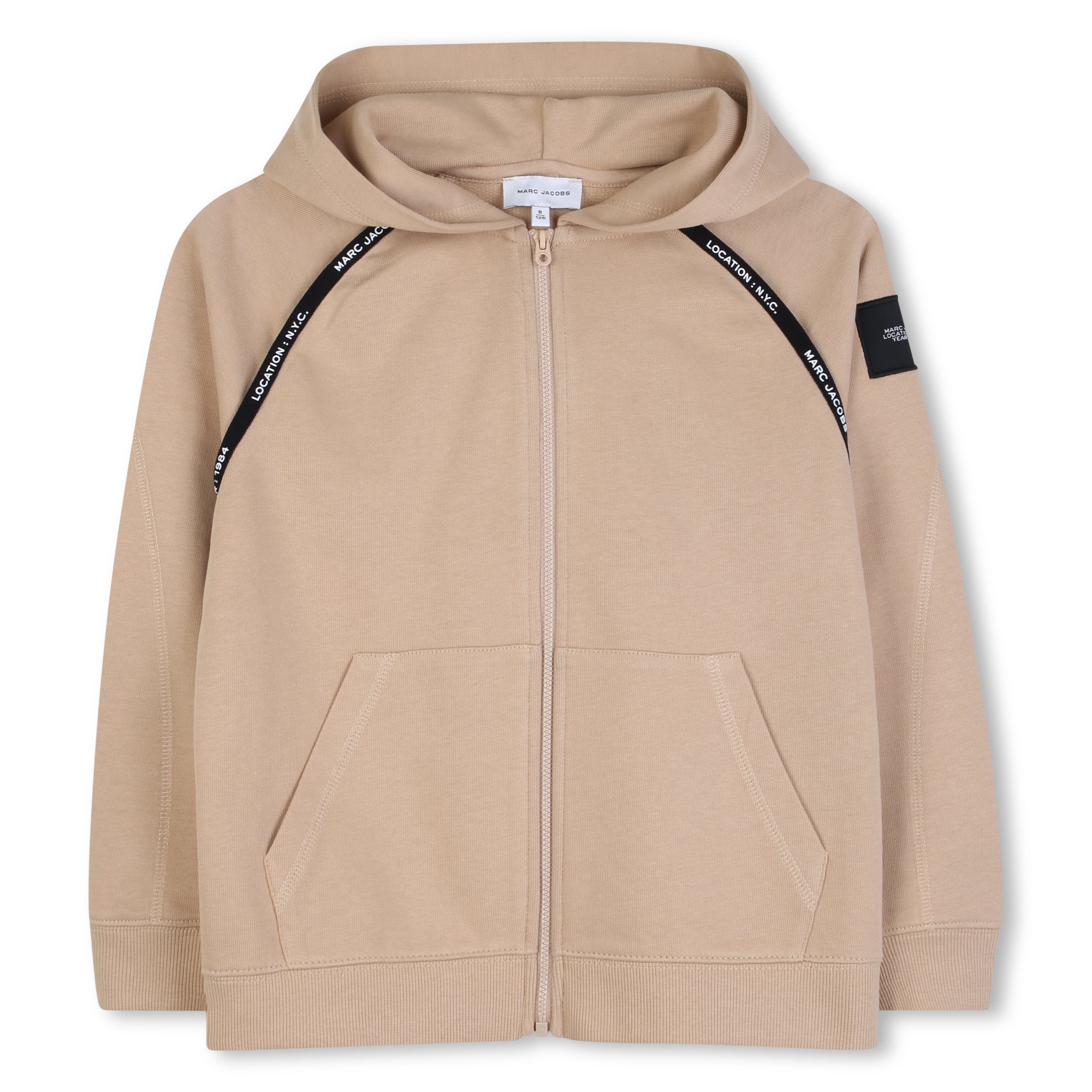 Marc Jacobs - Sweat Zippé À Capuche - Ficelle - Garçon - 10 Ans