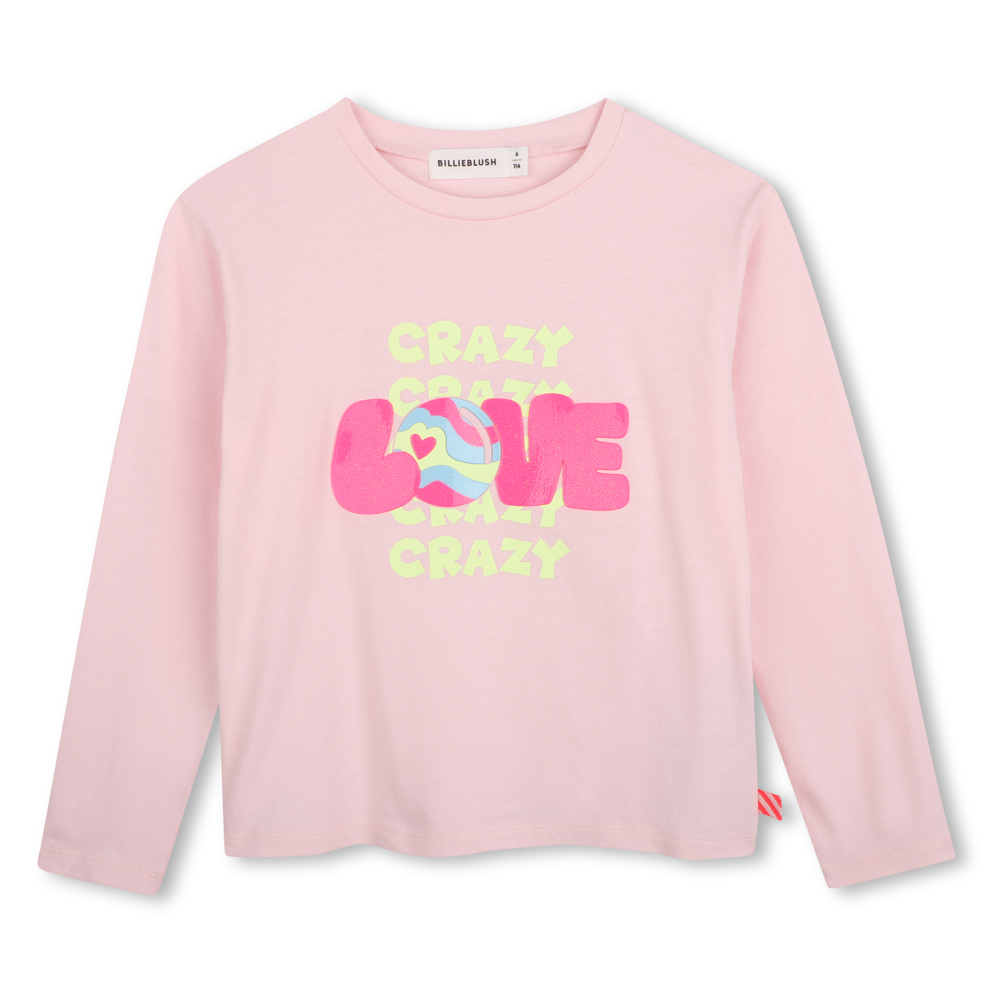 Billieblush - Tee-shirt Manches Longues - Rosee - Fille - 8 Ans