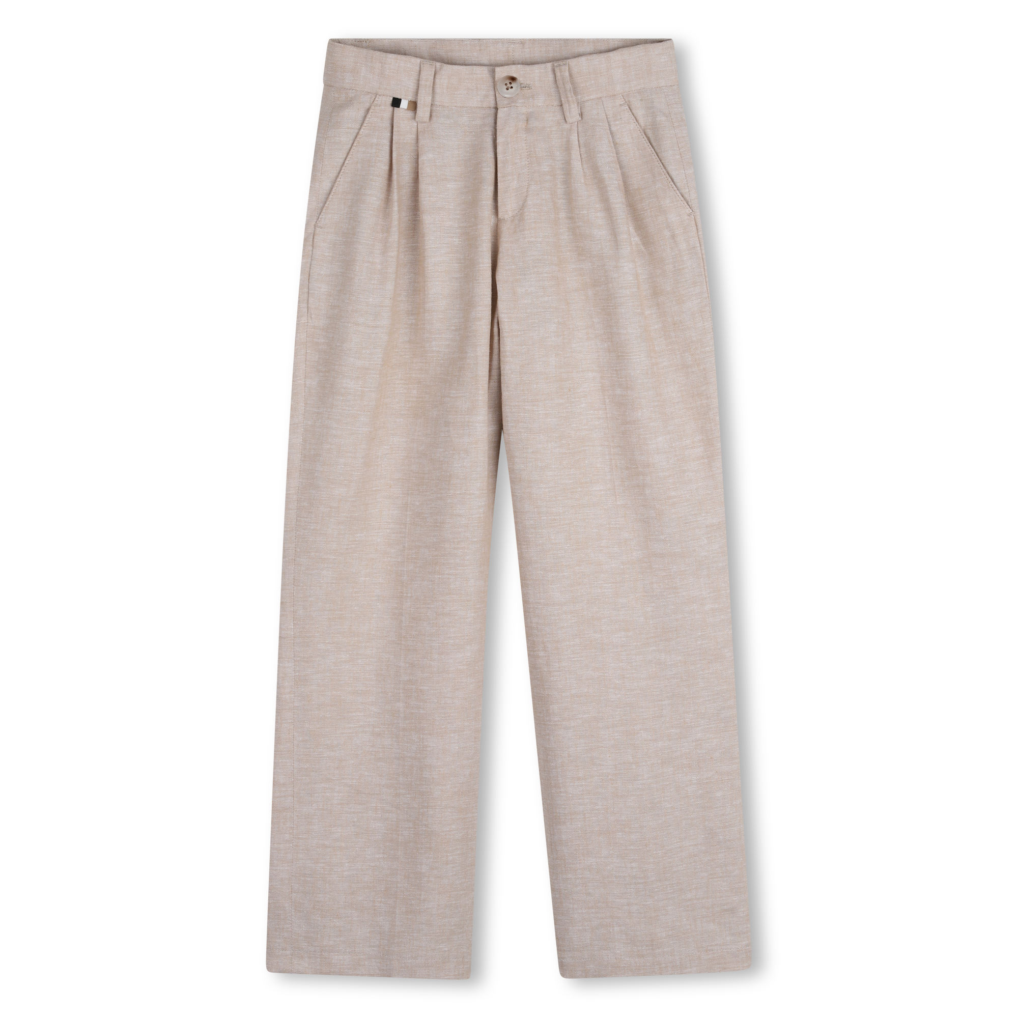 Boss - Pantalon En Lin - Sand - Garçon - 5 Ans