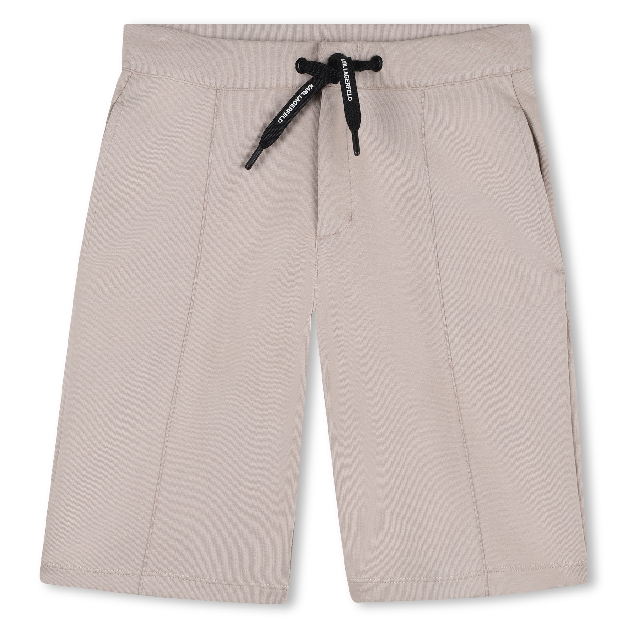 Karl Lagerfeld Kids - Bermuda Taille Élastique - Chanvre - Garçon - 5 Ans
