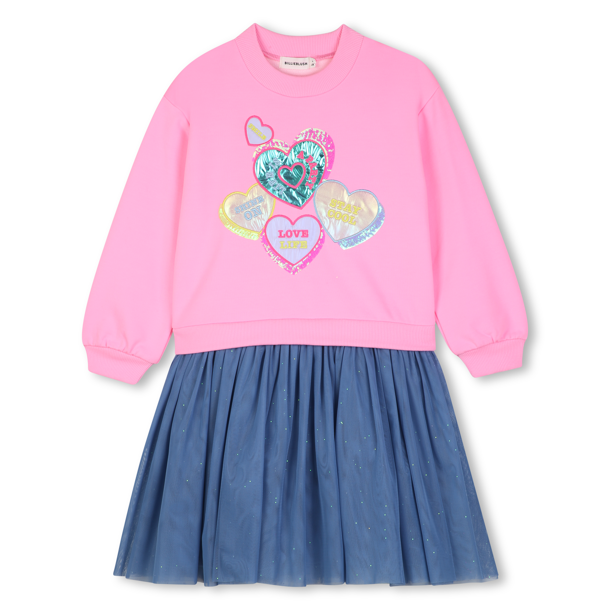 Billieblush - Robe 2 En 1 - Malabar - Fille - 6 Ans Billieblush - Robe 2 En 1 - Malabar - Fille - 6 Ans