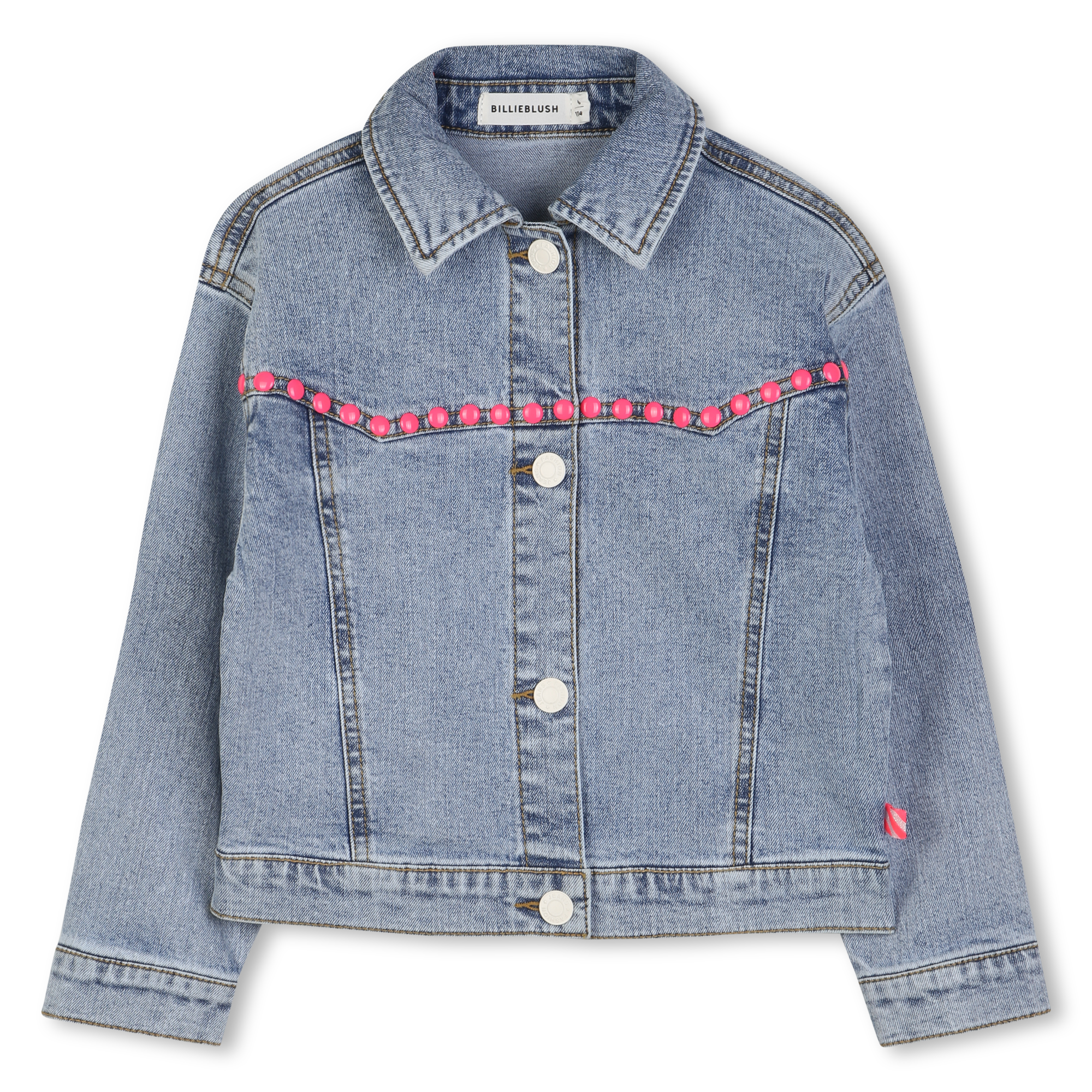 Billieblush - Veste En Jean - Stone Pousse - Fille - 4 Ans
