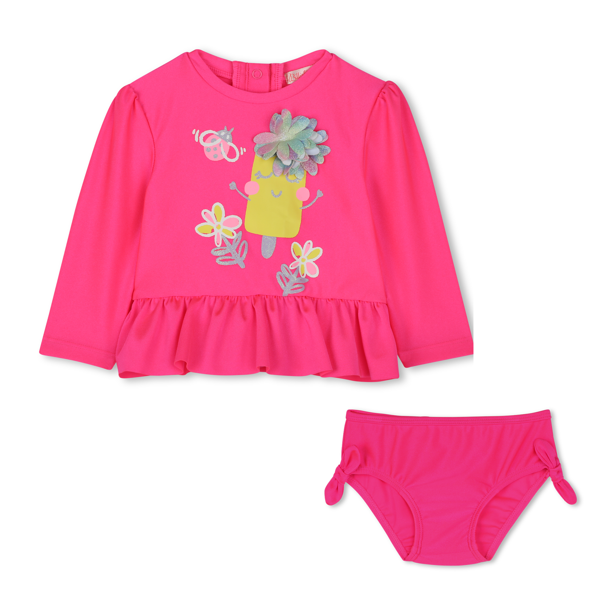 Billieblush - Ensemble De Bain - Storm Pink - Fille - 18 Mois