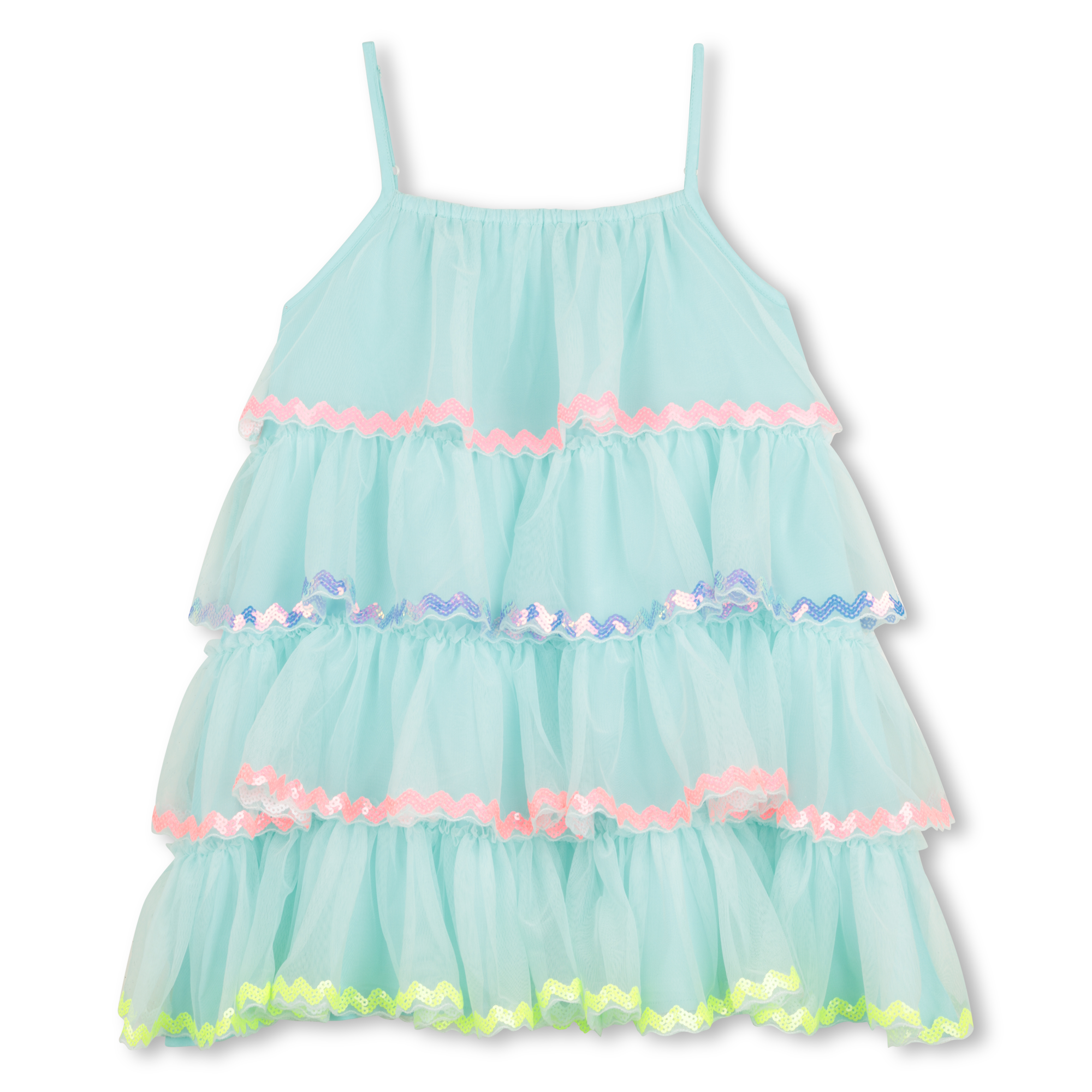 Billieblush - Robe En Tulle - Lagon - Fille - 10 Ans