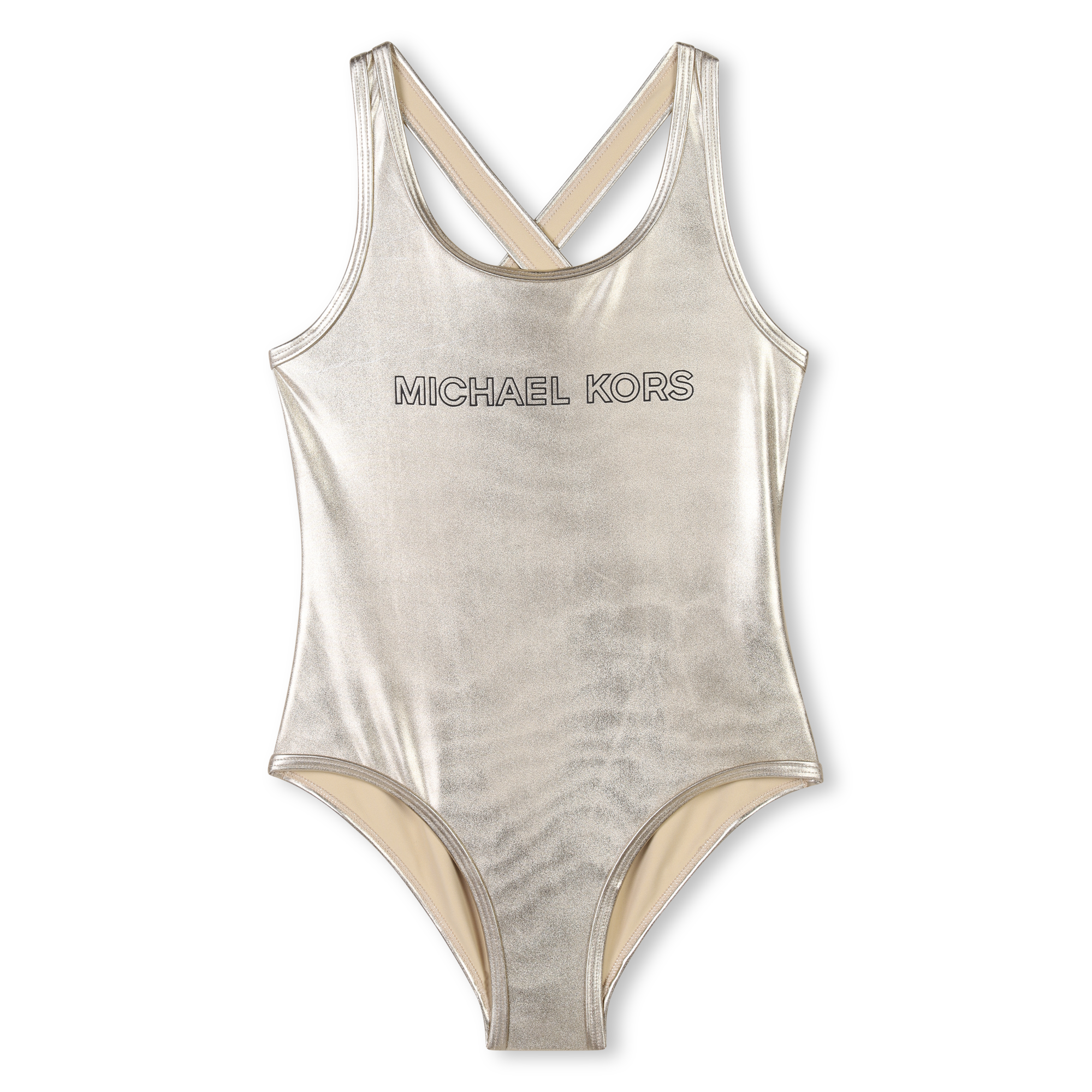 Michael+Kors+-+Maillot+De+Bain+1+Piece+-+Fille+-+Taille+2+ans+-+Dore+Clair+-+Kids+Around