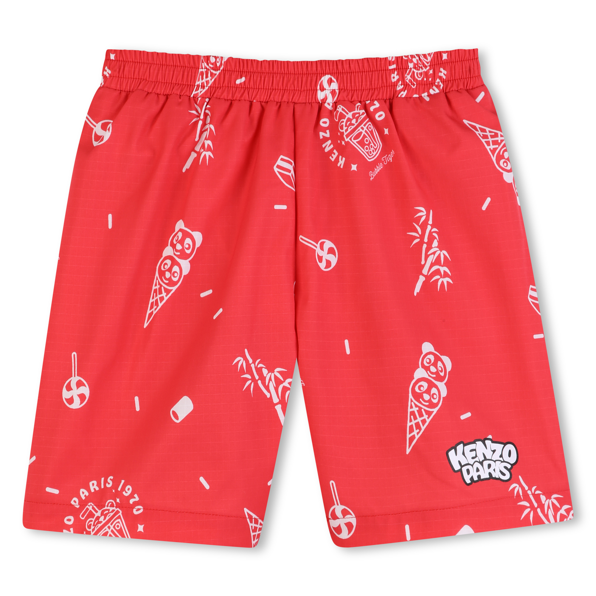 Kenzo Kids - Short De Bain - Light Red - Garçon - 2 Ans